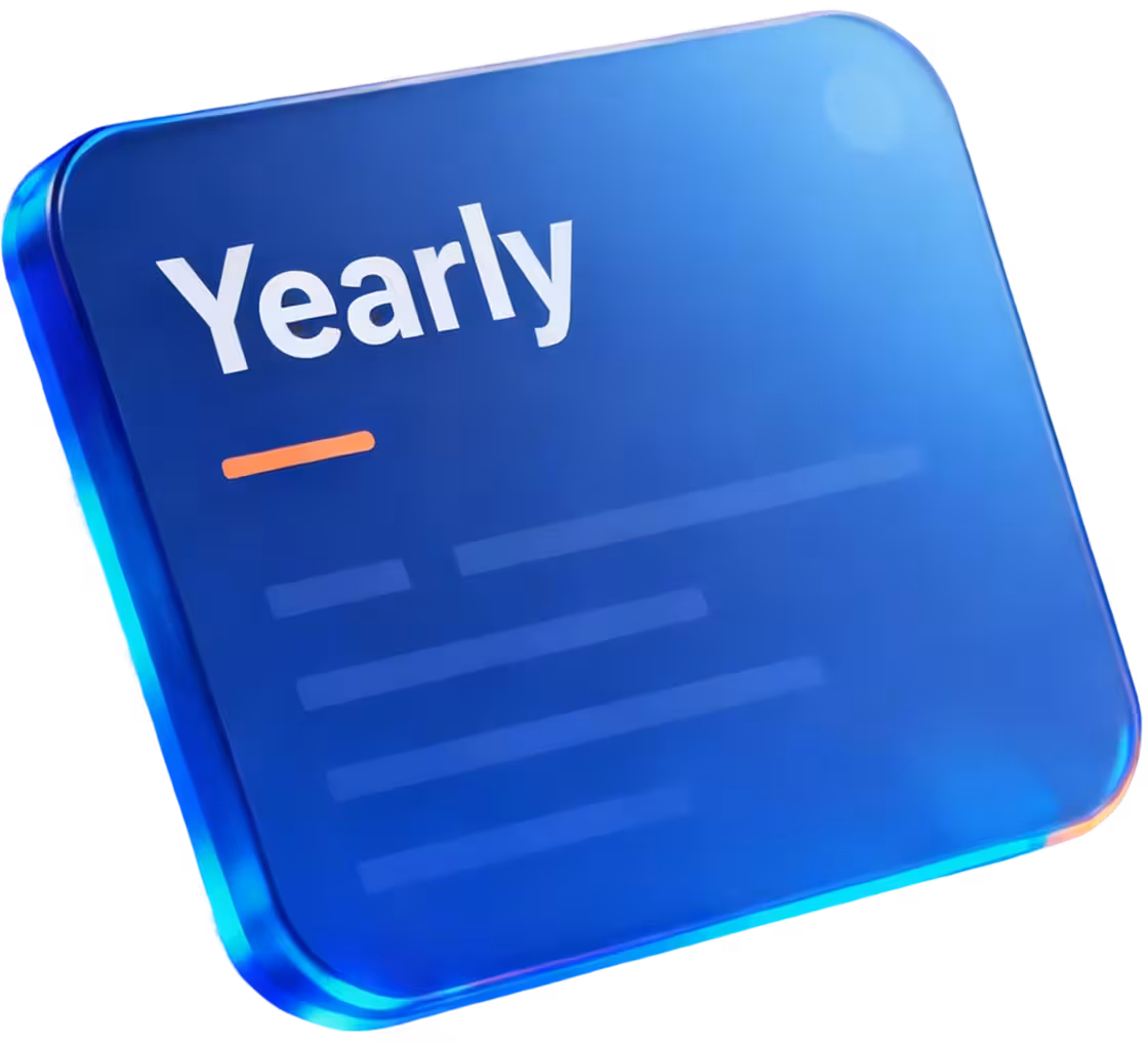 Dashboard Yearly