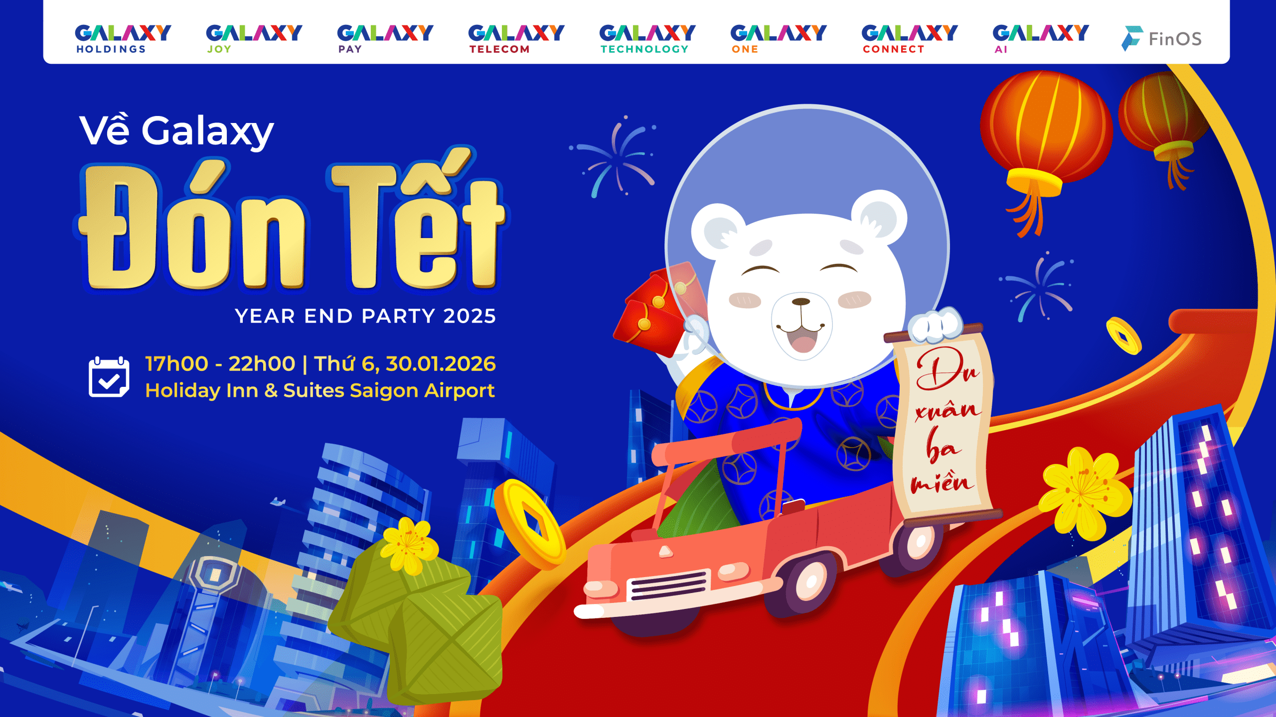 Galaxy Year End Party 2025: Over 400 Galaxy Troopers “Gathering at Galaxy for Tết”