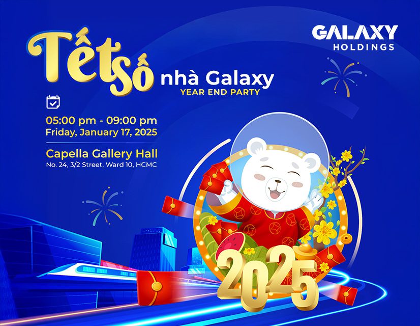 Over 400 Galaxy Troopers Gathered to Celebrate at the Year-End Party: Galaxy’s Digital Tet
