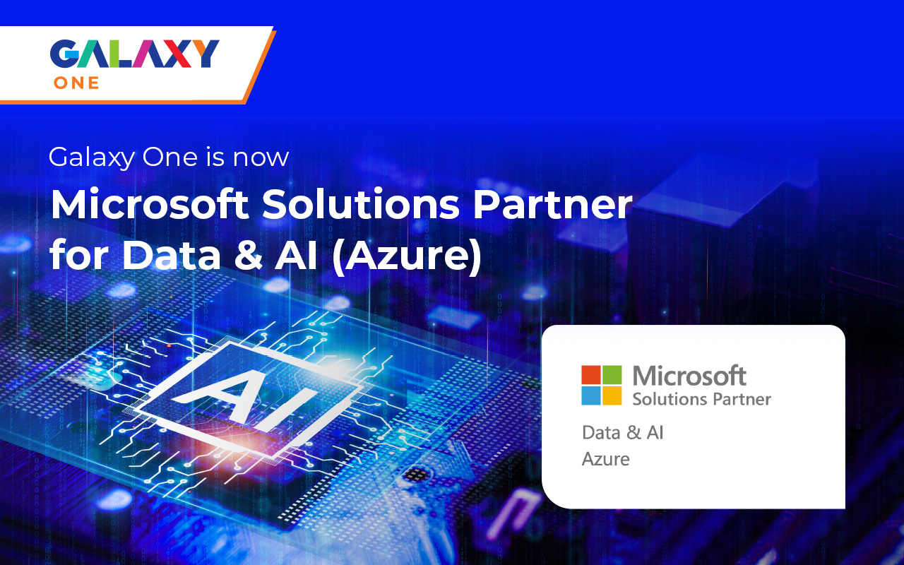 Galaxy One Achieves Microsoft Solutions Partner Certification Upgrade For Data & AI (Azure)