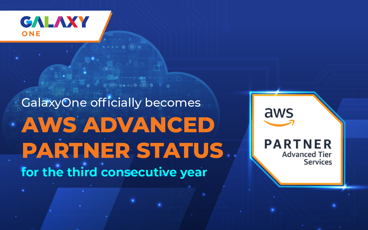 GalaxyOne – 3 Consecutive Years as an AWS Advanced Partner