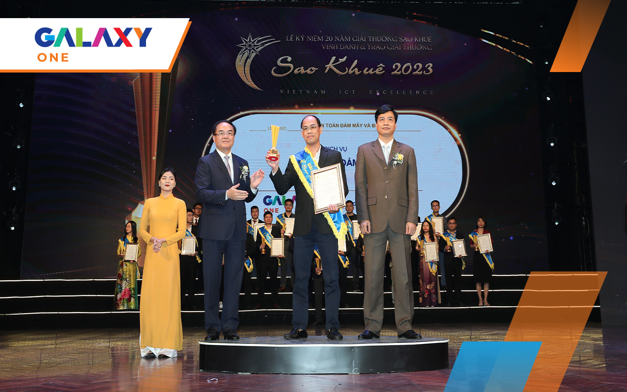 Galaxy One won 2 prizes of Sao Khue Award 2023